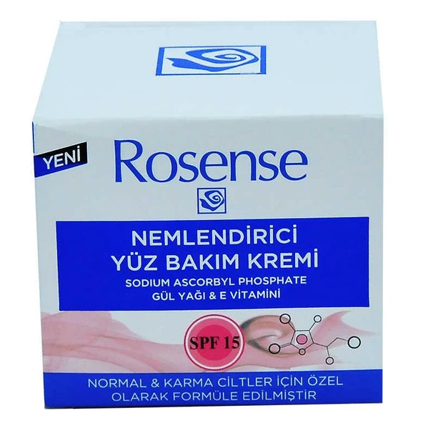 Rosense Yüz Kremi 50 ml - Normal karma Cilt İçin