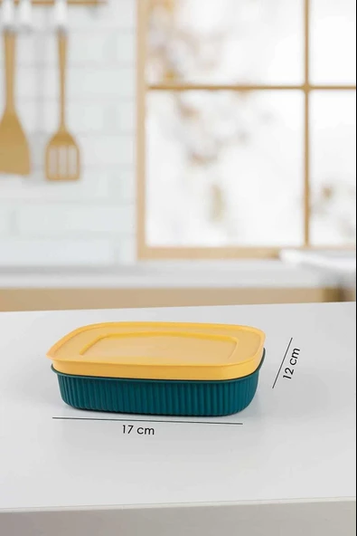 HOMENIVA 6 Adet Mini Saklama Kabı - Kapaklı Buzdolabı Kabı - 8