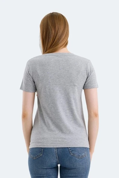 Slazenger Vivek Kadın Basic Kısa Kol T-shirt - 4