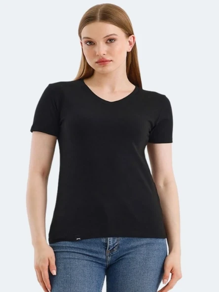 Slazenger Vivek Kadın Basic Kısa Kol T-shirt