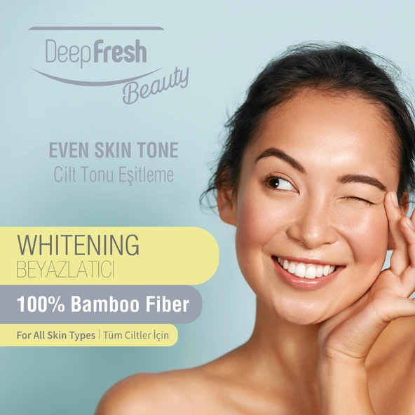 Deep Fresh Tek Kullanımlık Ginseng ve Rice Beyazlatıcı Cilt Tonu Eşitleme Yüz Maskesi 8 adet - 2