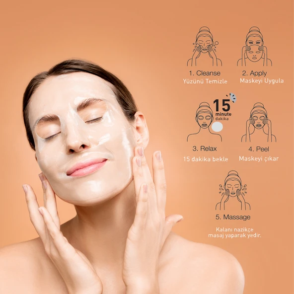 Deep Fresh Tek Kullanımlık Aloe Vera Nemlendirici Nem Takviyesi Yüz Maskesi 8 adet - 4