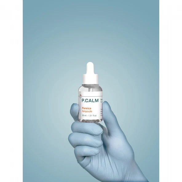 P.Calm Porsica Ampoule - Centella Asiatica + Niacinamide İçerikli Siyah Nokta Karşıtı ve Gözenek Sıkılaştırıcı Vegan Ampul - 2