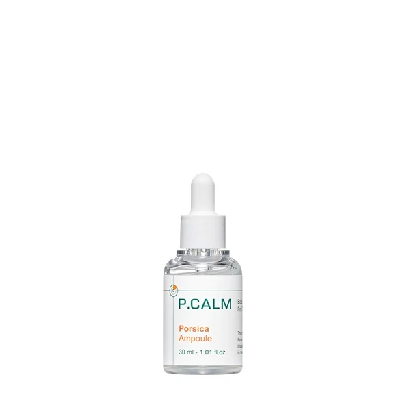 P.Calm Porsica Ampoule - Centella Asiatica + Niacinamide İçerikli Siyah Nokta Karşıtı ve Gözenek Sıkılaştırıcı Vegan Ampul