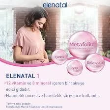 Elenatal 1 30 Tablet - Resim 3