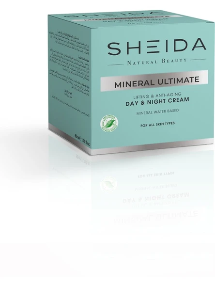 Sheida Mineral Ultimate Lifting & Anti- Aging Toparlayici ve arşiti Gündüz ve Gece Kremi 50ML