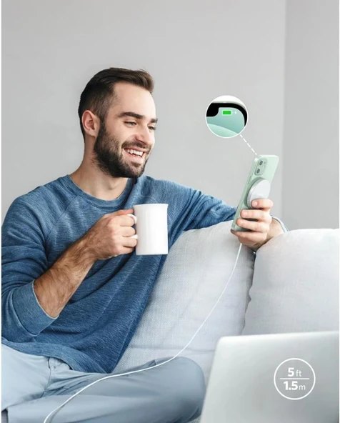 Anker Powerwave Select Plus Kablosuz Şarj Aleti - TEŞHİR - 5