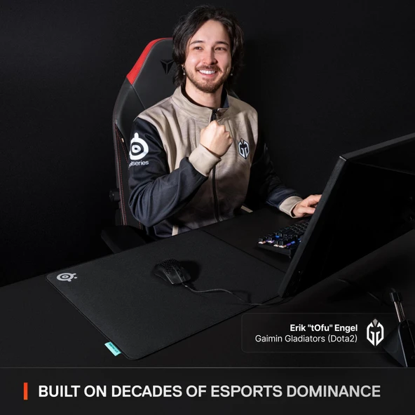 SteelSeries QcK Large Performance Balance Gaming Mouse Pad - 8