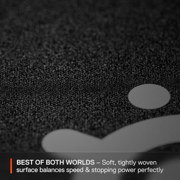 SteelSeries QcK Large Performance Balance Gaming Mouse Pad - 3