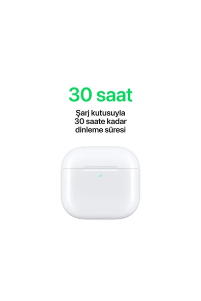Apple AirPods 4 Bluetooth Kulak İçi Kulaklık Mxp63tu/a (Apple Türkiye Garantili) - 6