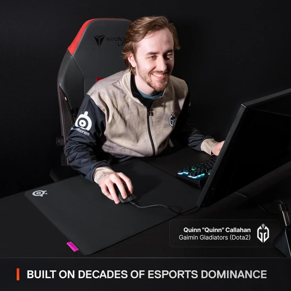 SteelSeries QcK Large Performance Speed Gaming Mouse Pad - 8