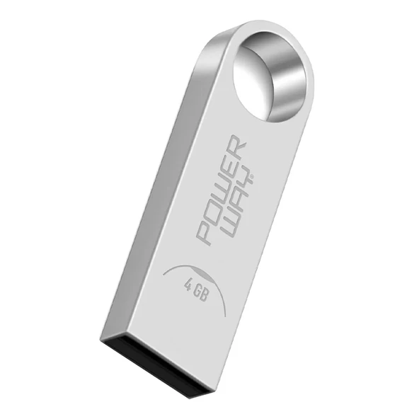 POWERWAY 4 GB METAL USB FLASH BELLEK