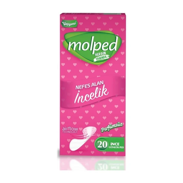 Molped Her Gün Ferahlık Günlük Ped 20'Li - 2