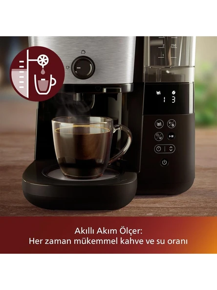 Philips HD7900/01 All-in-1 Brew Öğütücülü Filtre Kahve Makinesi - 4