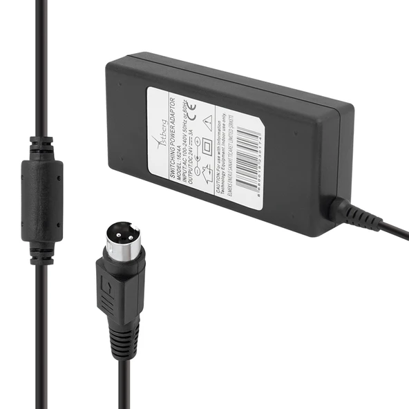 FULLY 1605K 24 VOLT 3 AMPER 3 PİNLİ PLASTİK KASA MASAÜSTÜ PRINTER ADAPTÖR
