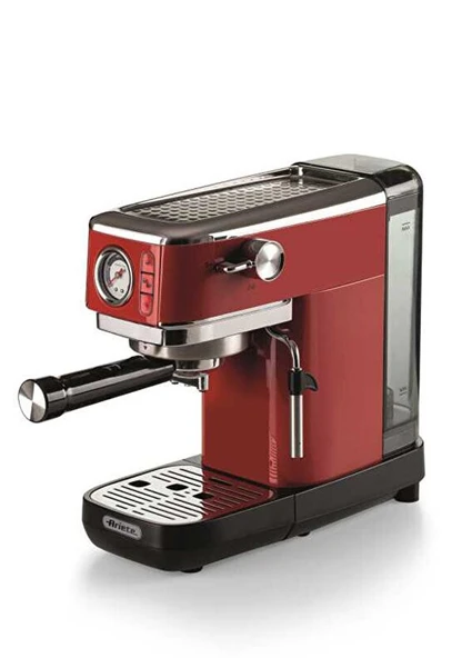 Ariete Moderna Espresso Slim 1300 W Kırmızı Kahve Makinesi ürün görseli