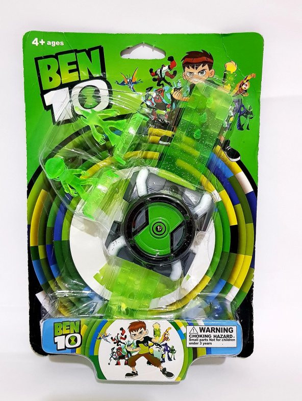 Oyuncak Benten Saat Ben 10 Saat Figürlü Uzay Işıklı Ben ten - 1