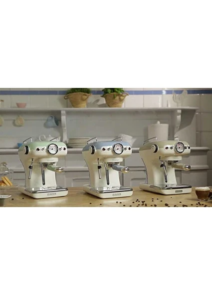 Ariete Vintage Mavi Espresso Kahve Makinesi - Resim 2