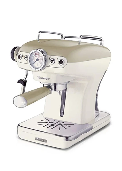 Ariete Vintage Espresso Bej Kahve Makinesi