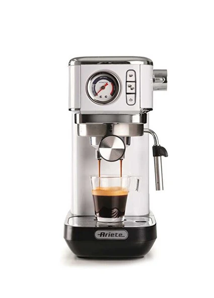 Ariete Moderna Espresso Slim 1300 W Beyaz Kahve Makinesi - Resim 2