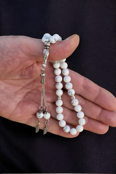 Doğal Havlit Taşı Tesbih 236-2 - 2