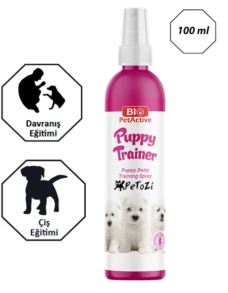 Yavru ve Genç Köpekler İçin Tuvalet Eğitim Spreyi