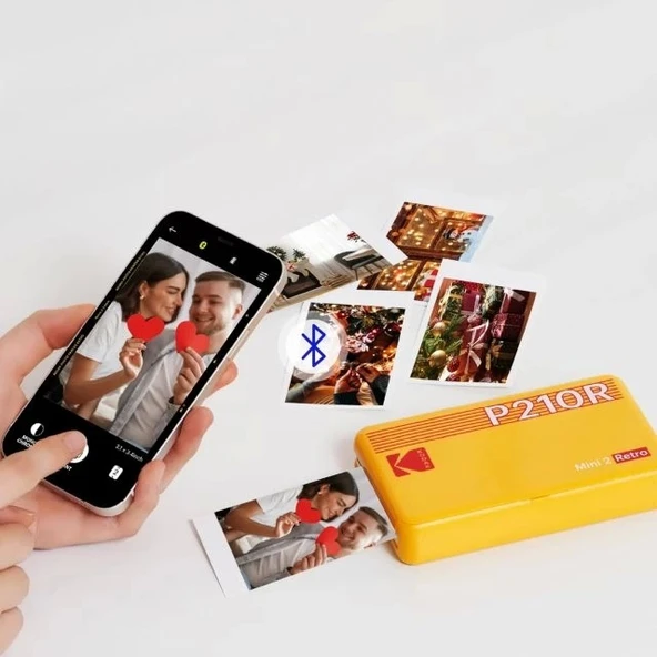 KODAK Mini 3 Retro 4PASS Taşınabilir Fotoğraf Yazıcısı - 4