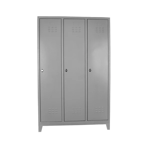 Yfc Metal 3'lü Eko Soyunma Dolabı