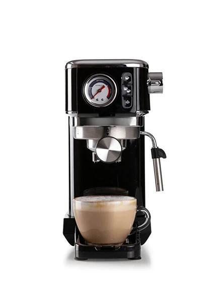 Ariete Moderna Siyah Espresso Slim Kahve Makinesi - Resim 2