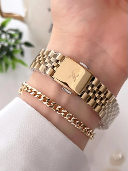 Daniel Klein Rlx Kasa Takvimli Kadran Çelik Kordon 2 Yıl Garantili Kadın Kol Saati BDK.1.13926.2 - Resim 3