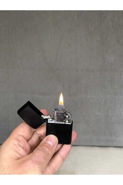Zippo Tarzı Benzinli Çakmak 1 ADET T-525-1 - 2