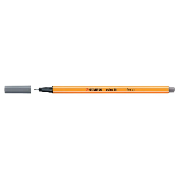 Stabilo Koyu Gri Keçe Uçlu İnce Kalem 88 Point 0.4 MM 88/96 - 3