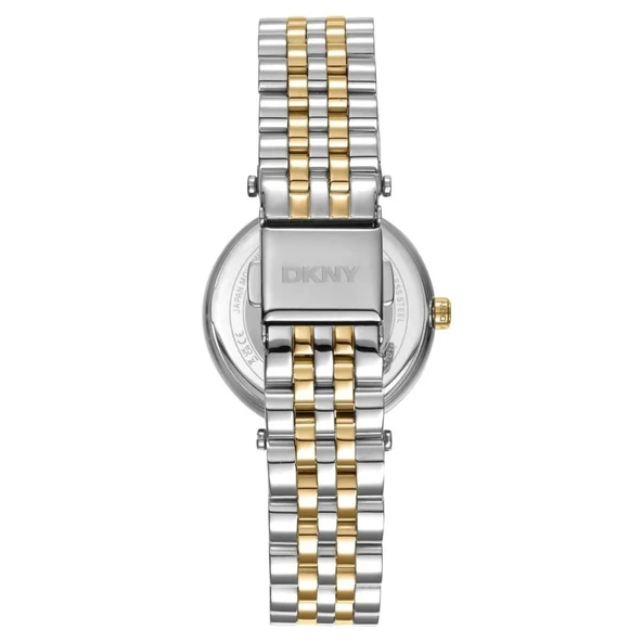 DKNY DK1L042M0075 ALTIN KAPLAMA YEŞİL KADRAN KADIN KOL SAATİ - 3