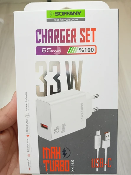 Sy-033Şarj Adaptörü Ve Kablosu - Resim 2