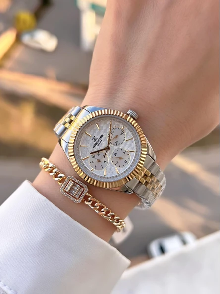 Daniel Klein İç Kadran Fonksiyonları Aktif Çelik Kordon 2 Yıl Garantili Kadın Kol Saati B13927.4 - 2