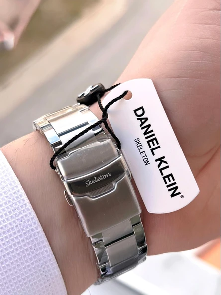 Daniel Klein Otomatik&Kurmalı Ay Ve Güneş Kadran Dual Time Özelikli Erkek Kol Saati EDK.14043.3 - 6