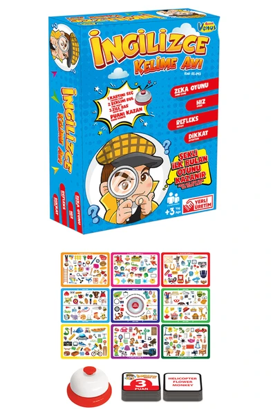 2'li Oyun Seti Nebuu Junior & İngilizce Kelime Avı - 4