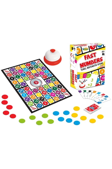 Fast Numbers Temel Matematik Oyunu - Eğlenceli ve Hızlı Zeka Gelişimi - 2