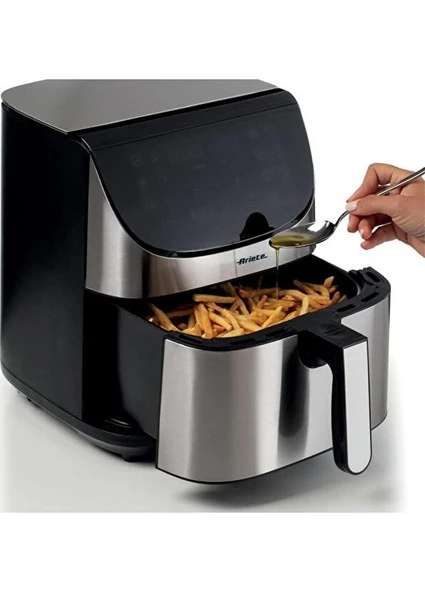 Ariete 4628/00 Inox Airfryer 7 Lt - Resim 4