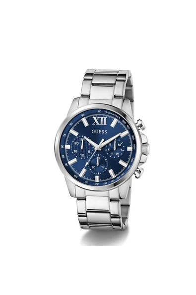 Guess GUGW0900G4 Çelik Kasa Çelik Kordonlu Erkek Kol Saati - Resim 5