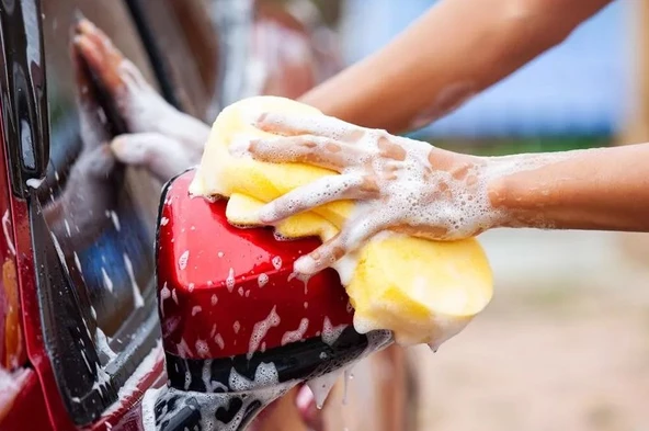 ALPARS Cilalı Oto Araba Şampuanı 1000 ml Ve Oto Yıkama Süngeri - 4