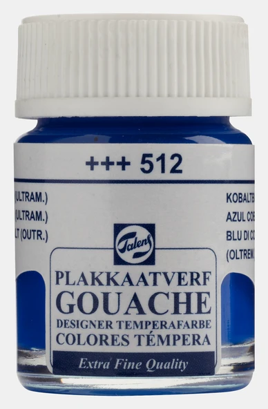 Talens Guaj Boya 16 ml Cobalt Blue (Ultramarine) 512 ürün görseli 1
