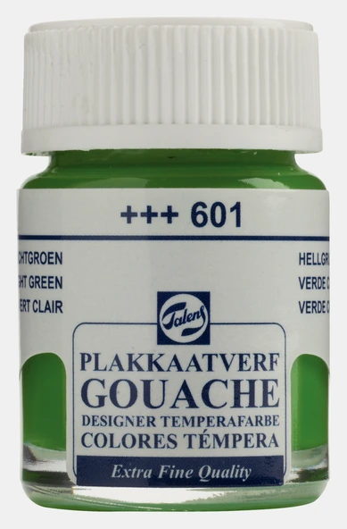 Talens Guaj Boya 16 ml Light Green 601 ürün görseli 1