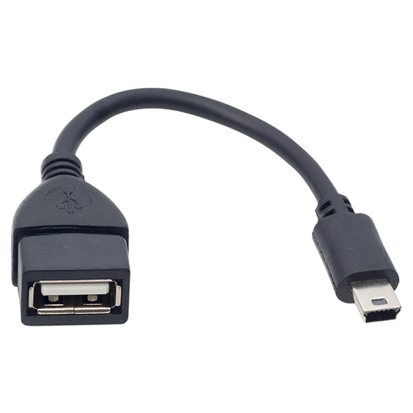 POWERMASTER USB MİNİ 5P OTG DATA KABLOSU 15 CM * S-LINK SL-OTG20