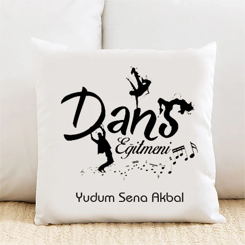 Dans Eğitmeni Kişiye Özel Yastık Kılıfı Pi22
