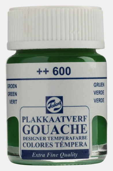 Talens Guaj Boya 16 ml Green 600 ürün görseli 1