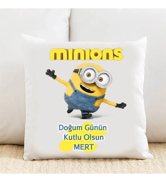 Minions Minion Kişiye Özel Yastık Kılıfı 249