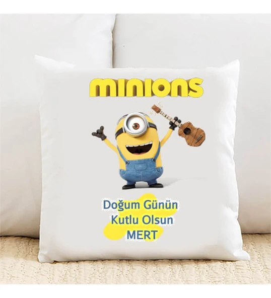 Minions Minion Kişiye Özel Yastık Kılıfı 248