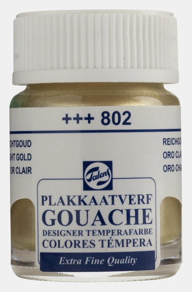 Talens Guaj Boya 16 ml Light Gold (Metalik) 802