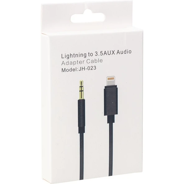 POWERMASTER JH-023 IPHONE LIGHTNING TO 3.5 MM AUX STEREO ÇEVİRİCİ KABLO